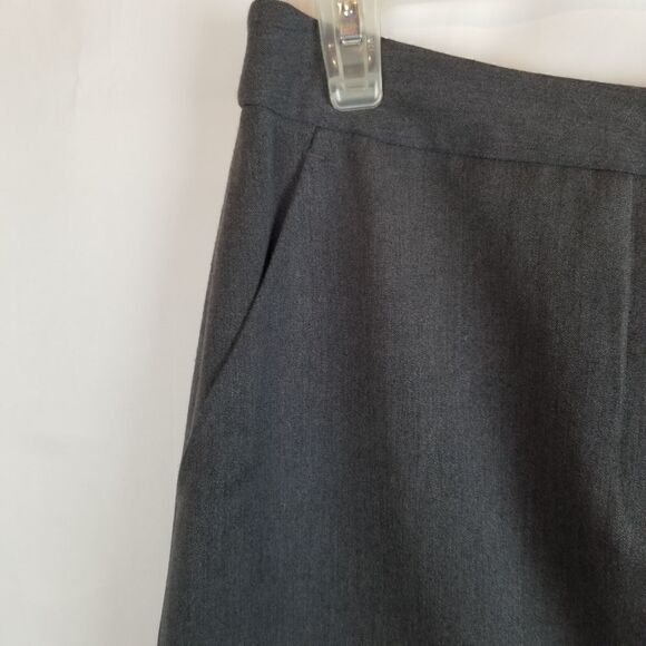 MERONA A-LINE SKIRT, MEDIUM GRAY. SIZE 8. - Picture 4 of 12